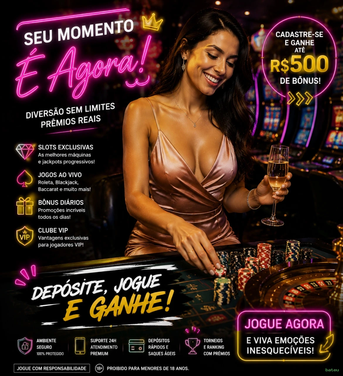 Plataforma bateu - Segurança, Tecnologia e Confiança
